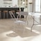 Flash Furniture 4PK Commercial Grade Gray Plastic Folding Chairs 4-LE-L-3-W-GY-GG - alternate 3